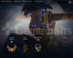 EUW GEÇİCİ RANKI GOLD 2 2 KOSTUM HESAP