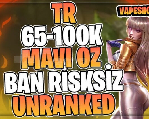 BAN RİKSİZ! TR +69K MAVİ ÖZ 30 LEVEL UNRANKED