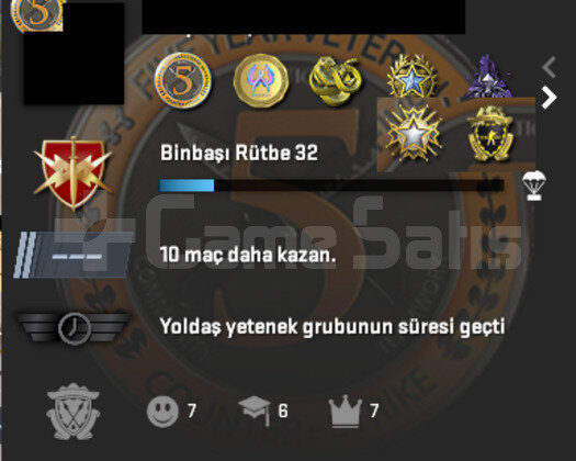 4000 TL STEAM OYUNLARI & 7 MADALYALI & 12 LV STEAM