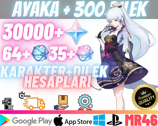 EU | MR46 Ayaka + 300Dilek - 30000Köken 64+35Yazgı