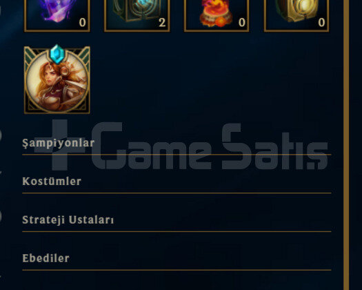 60 LEVEL /TEMİZ HESAP/ 8 KOSTÜM