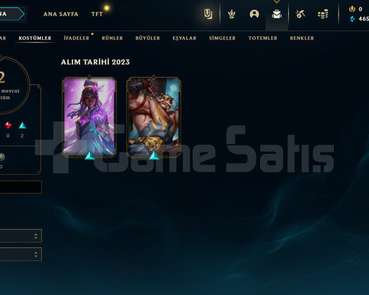 TR Unranked | 2 Kostüm - 28 Hero | LoL Hesap