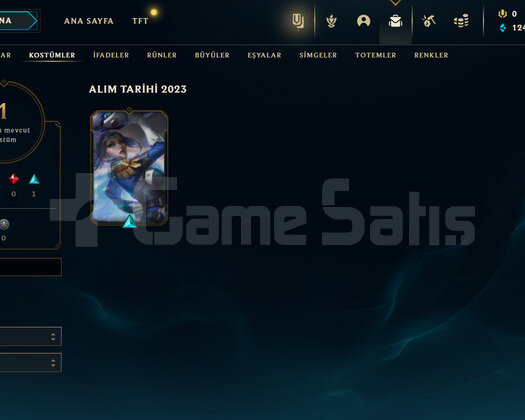 TR Unranked | 1 Kostüm - 28 Hero | LoL Hesap