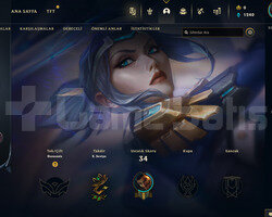TR Unranked | 1 Kostüm - 28 Hero | LoL Hesap