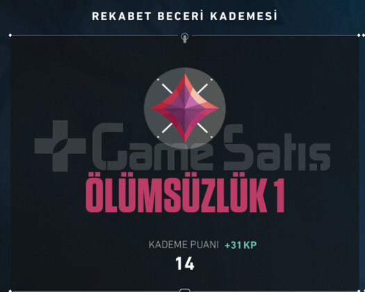 Immortal 1 Yüksek Elo / Yüksek KP / NO LOSE! /14KP