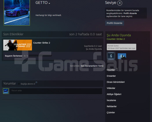 3 MADALYA | CSGO PRIME | MAGAZA TR YESIL FAKTOR