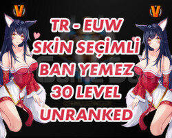 TR-EUW KOSTÜM SEÇİMLİ 45K+ MAVİ ÖZ 30 LEVEL FRESH