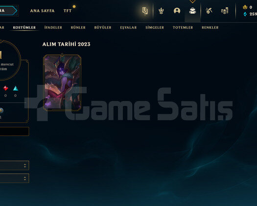 TR Unranked | 1 Kostüm - 21 Hero | LoL Hesap