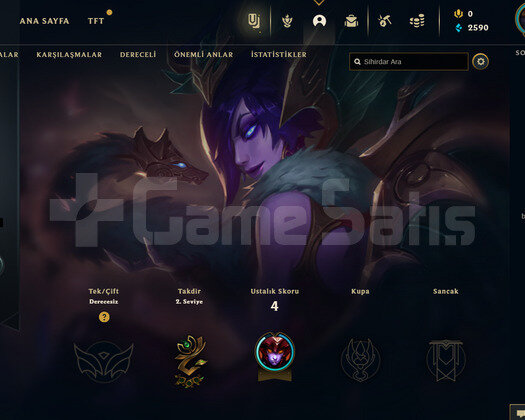 TR Unranked | 1 Kostüm - 21 Hero | LoL Hesap