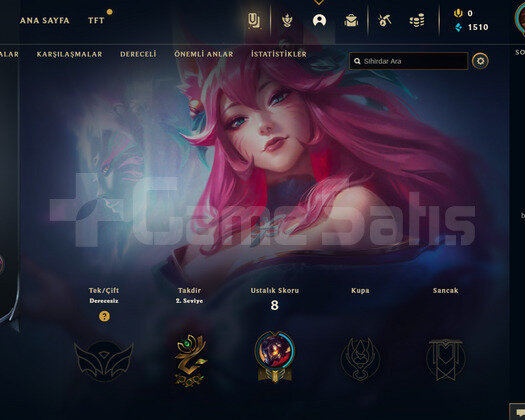 TR Unranked | 2 Kostüm - 23 Hero | LoL Hesap
