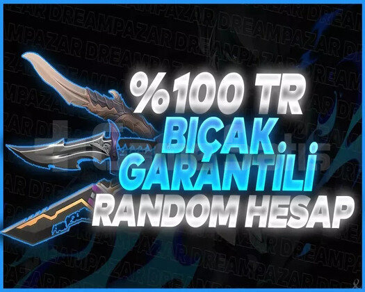 KESİN TR SUNUCU BIÇAK GARANTİLİ VİP RANDOM