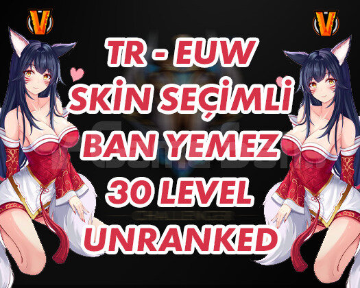 TR-EUW KOSTÜM SEÇİMLİ 45K+ MAVİ ÖZ 30 LEVEL FRESH