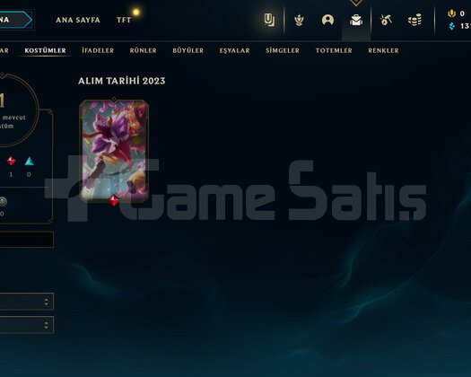 TR Unranked | 1 Kostüm - 28 Hero |LoL Hesap