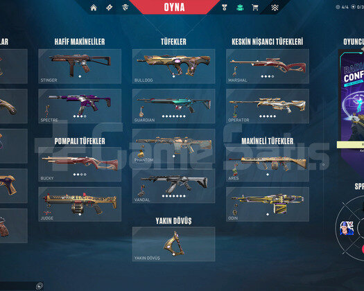 VANDAL PHANTOM OPERATOR GUARDİAN MÜQ ACC!