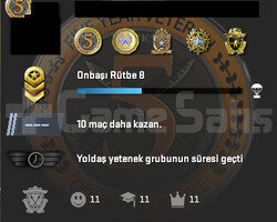 5 MADALYALI & 16 LVL STEAM & 1103 SAATLİ & 27 TL B