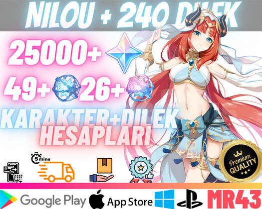 EU | MR43 Nilou + 240Dilek - 25000Köken 49+26Yazgı