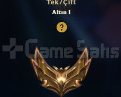 GOLD 1 / PLAT MMR  / 10BİN MAVİ ÖZ