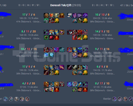 TR 5 MAÇTA P1 D3-D4 MMR KATA YONE SKİN ACC!!