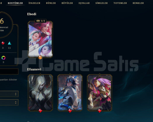 Kata Main Temiz Dolu Lol Hesabı