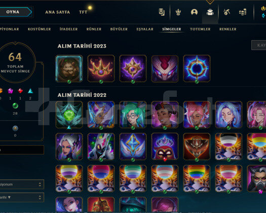 Kata Main Temiz Dolu Lol Hesabı
