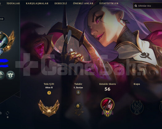 Kata Main Temiz Dolu Lol Hesabı