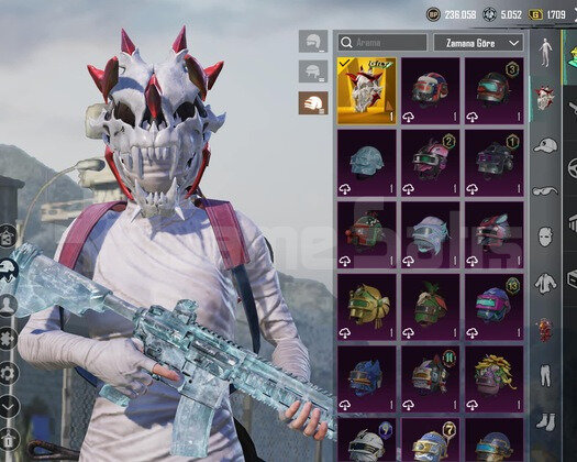 Buz m416 Maxx 2 Silah Max Nihai Set Mumya İşgalci
