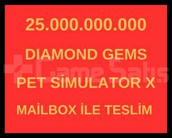 25B Gems Pet Simulator X
