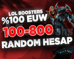 +4000SATIŞ/EUW SUNUCU 100-800 SKİNARALIĞINDA V.İ.P
