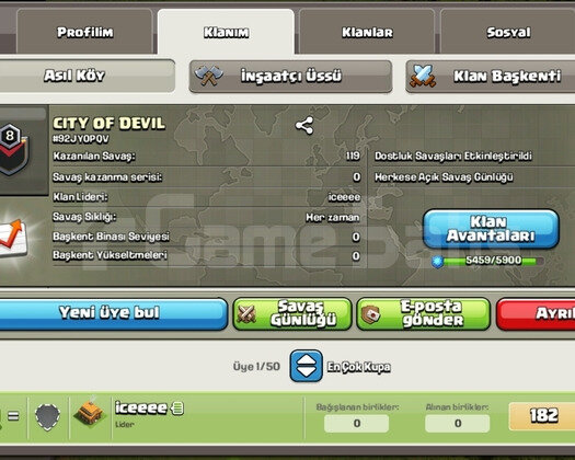 City of devil 9 seviye olmak üzere