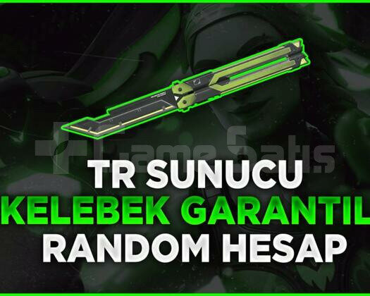 KELEBEK GARANTİLİ 100TR ULTRA VİP RANDOM