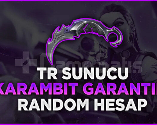 KARAMBİT GARANTİLİ 100TR ULTRA VİP RANDOM