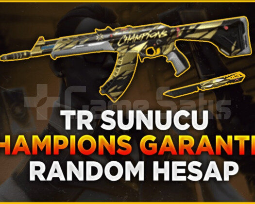 CHAMPİONS GARANTİLİ 100TR SERVER ULTRA VİP RANDOM