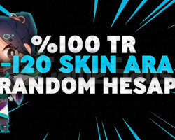 10-120 SKİN 100TR ULTRA VİP RANDOM