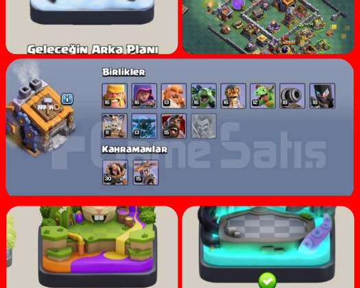 TH 13 MAX | 178 LEVEL | 7 KOSTÜM + 3 ARKA PLAN