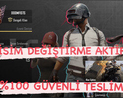 10 SV PUBG KLAN İSİM DEĞİŞTİRME AKTİF