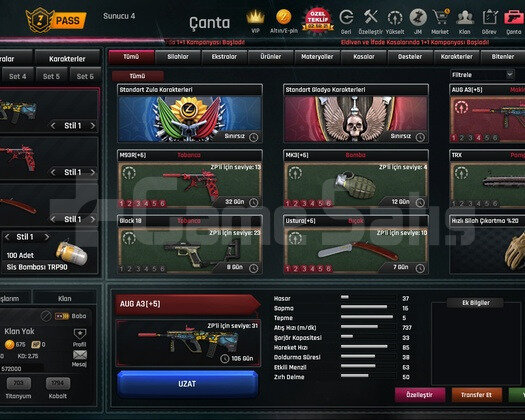 HIZLI OLAN ALIR! 40 LEVEL ZULA HESABI!