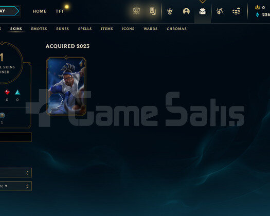 EUW Unranked | 1 Kostüm - 30 Hero | LoL Hesap