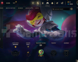 EUW Unranked | 2 Kostüm - 26 Hero | LoL Hesap