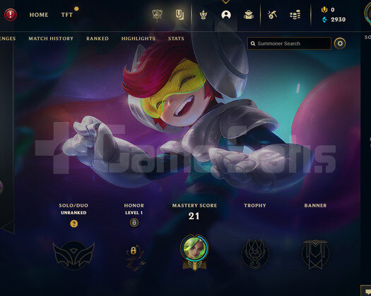 EUW Unranked | 2 Kostüm - 26 Hero | LoL Hesap