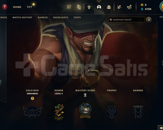 EUW Unranked | 1 Kostüm - 26 Hero | LoL Hesap