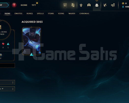 EUW Unranked | 1 Kostüm - 23 Hero | LoL Hesap