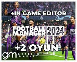 Football Manager 2024 + İn Game Editör + 2 OYUN