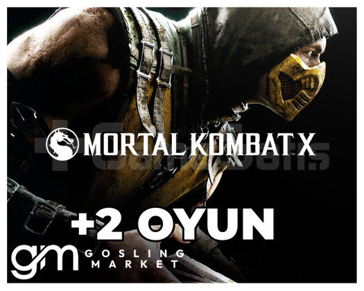Mortal Kombat X + 2 Oyun + Garanti