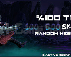 TR 100-800 SKİN INACTIVE RANDOM HESAP