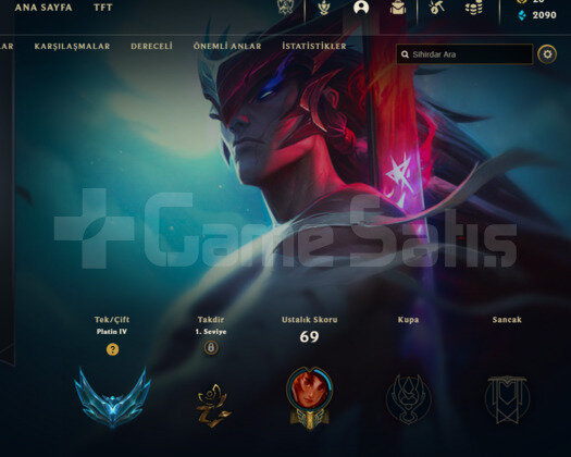 TR 75WR Z3-Z2 MMR 12 MAÇTA PLATİN 4 BOL SKİN ACC!!