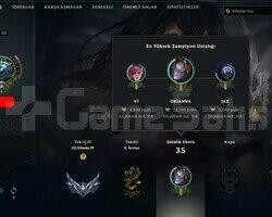 10 YILLIK LOL HESABI  SEZON 5 DİA
