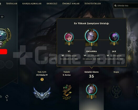 10 YILLIK LOL HESABI  SEZON 5 DİA
