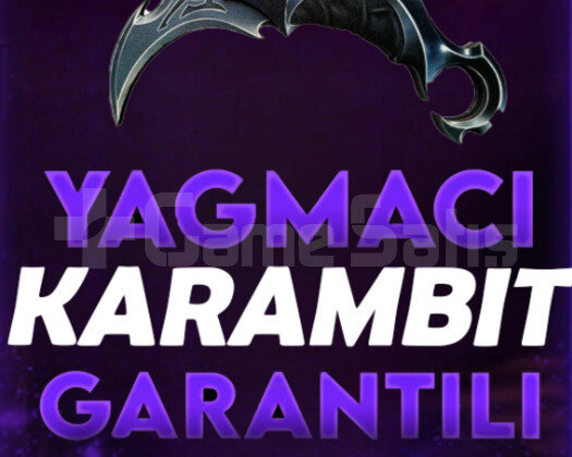 TR VIP+ YAĞMACI KARAMBİT GARANTİLİ HESAPLAR