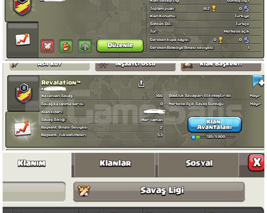 8 LEVEL | REVALATİON | EŞSİZ VE MUHTEŞEM KLAN