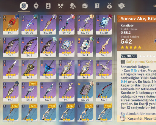 AR 54 Neuvilette Hu tao + Main silahları  137 wish